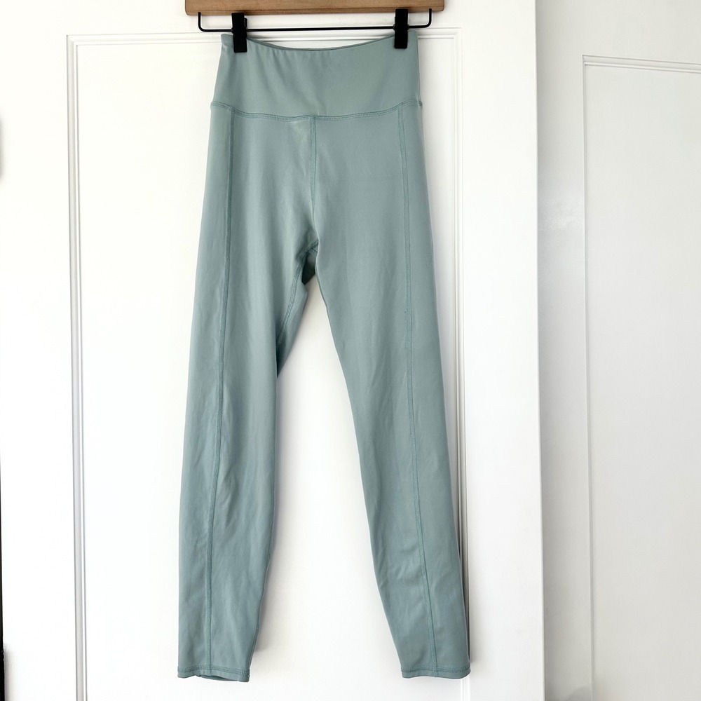 Madewell MWL flex high rise 25" leggings blue Small High Rise Recycled Leggings